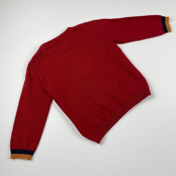 Mayoral Toddler Boys 9M 74cm Robot Red Knitted Pullover Long Sleeve Sweater NWT - Picture 7 of 12